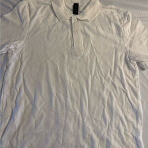 Classic White Polo Shirt